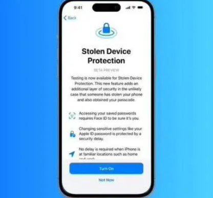 黄州苹果授权维修店分享被盗设备保护功能开启方法