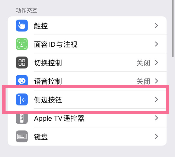 黄州苹果14维修店分享iPhone14 Plus侧键双击下载功能关闭方法 