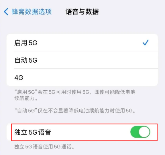黄州苹果14维修分享iPhone 14 Pro如何开启VoNR 