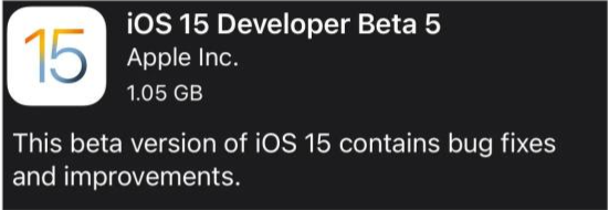 黄州苹果手机维修分享如何升级到iOS15.0 beta5 